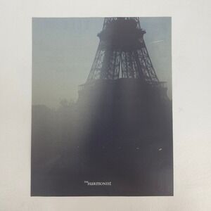 Harmonist Print Ad Eiffel Tower Paris Luxury Perfume Fragrance Wall Art Decor